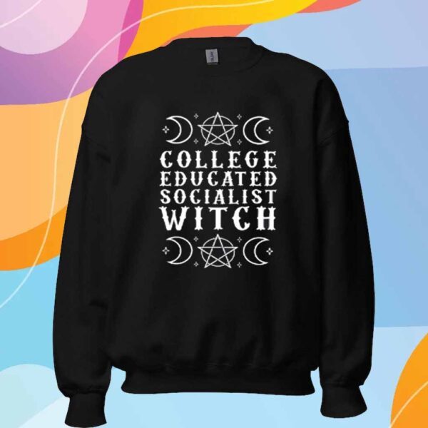 College Educated Socialist Witch Shirt