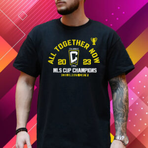 Columbus Crew 2023 Mls Cup Champions Field Of Play T-Shirt