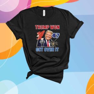 Congratulations Trump Won Get Over It 2024 Shirt