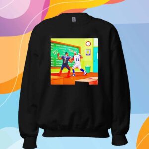 Cowboys Vs Bengals Chase Vs Parsons The Simpsons T-Shirt