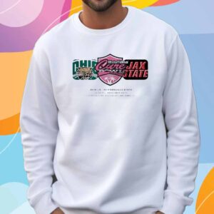 Cure Bowl Ohio Bobcats Vs Jacksonville State Gamecocks Matchup At Camping World Stadium In Orlando FL On December 20th 2024 NCAA T-Shirt