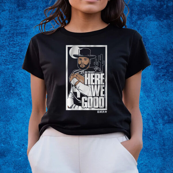 Dak Prescott Here We Go Poster T-Shirts