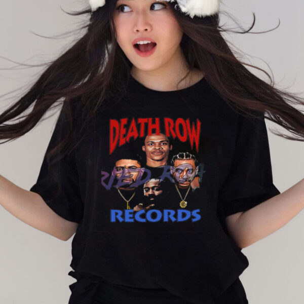 Death Row Records Russell Westbrook James Harden Paul George Kawhi Leonard La Clippers T Shirts