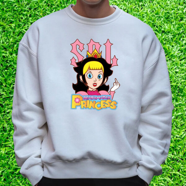 Deathmatch Princess Peach T-Shirt Sweatshirt