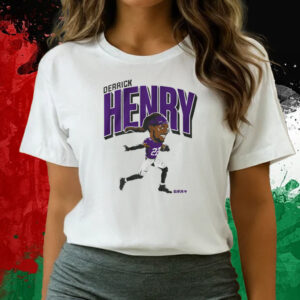 Derrick Henry Baltimore Caricature T-Shirts