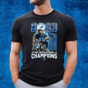 Detroit Lions 2023 NFC North Division Champions T-Shirt