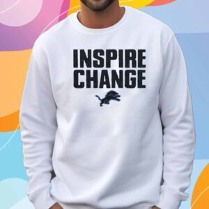 Detroit Lions Inspire Change T-Shirt