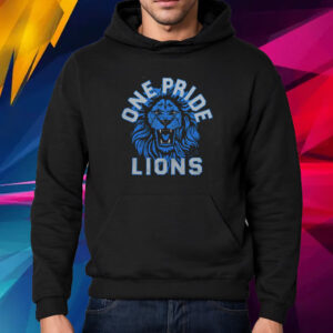 Detroit Lions One Pride Shirt Hoodie