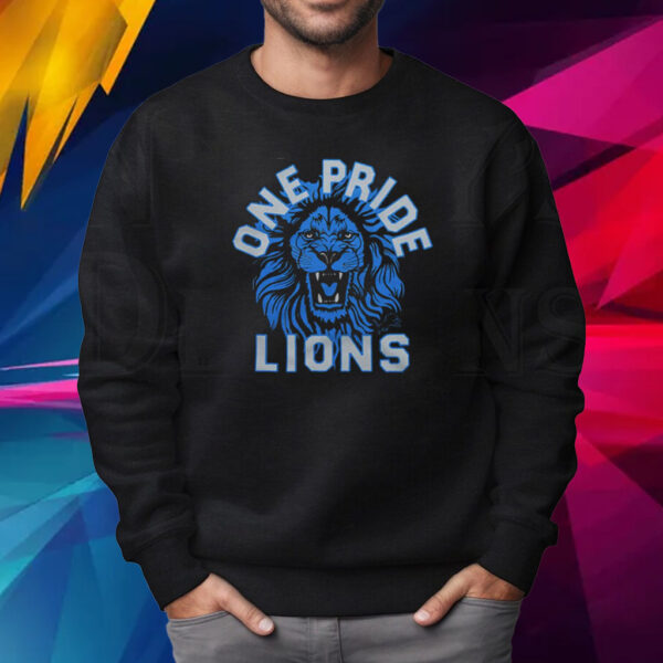 Detroit Lions One Pride Shirt Sweatshirt