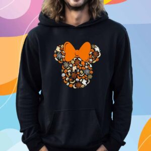 Disney Minnie Mouse Halloween Ghosts Pumpkins Spiders Shirt