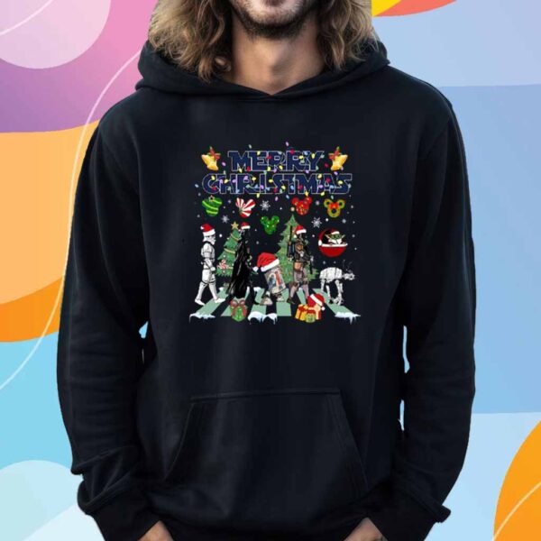 Disney Star Wars Merry Christmas 2024 T-Shirt