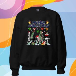 Disney Star Wars Merry Christmas 2024 T-Shirt