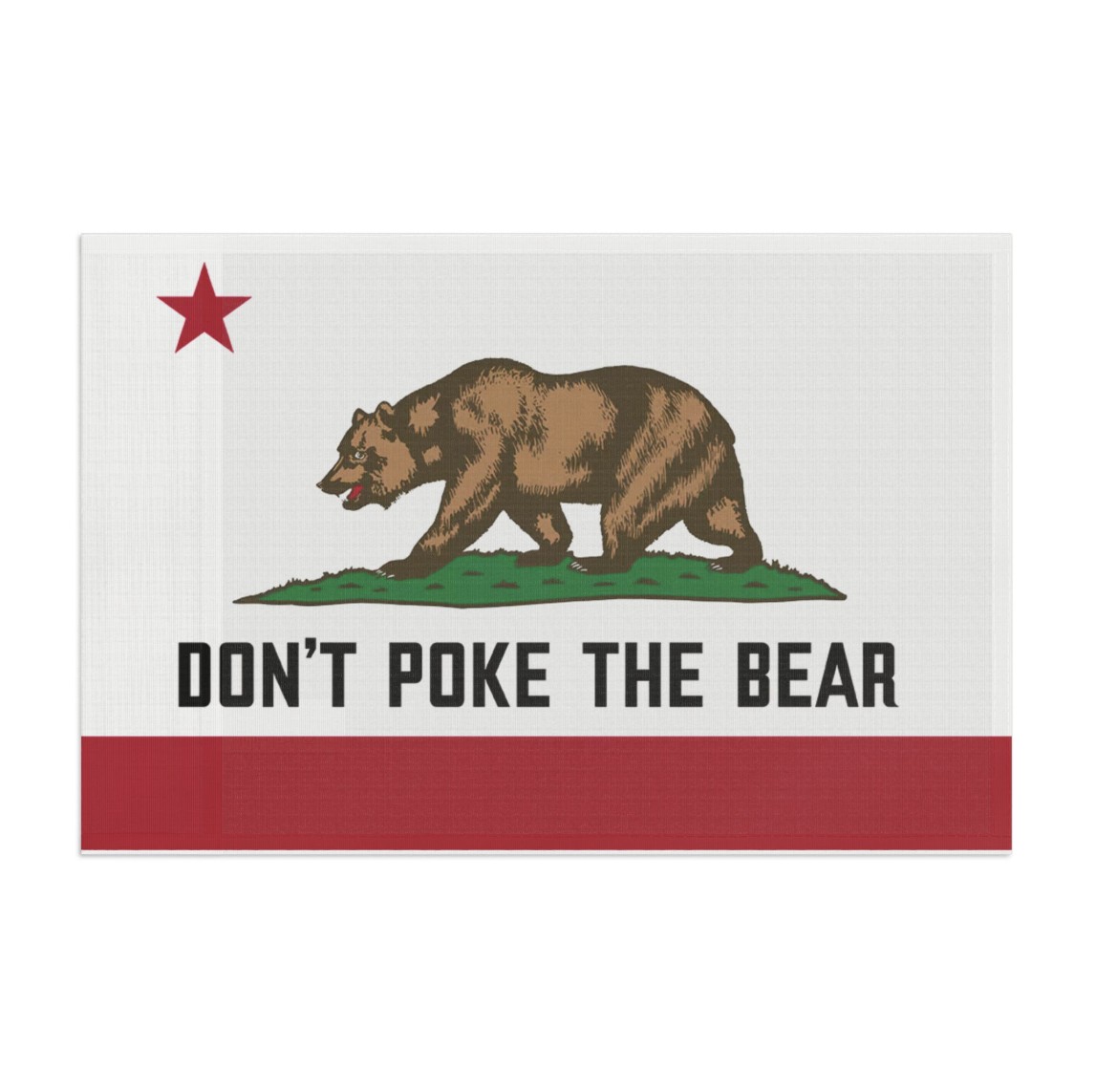 Don’t Poke The Bear California 2025 Flag