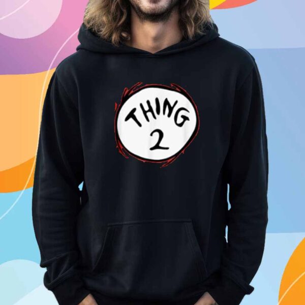 Dr Seuss Thing 2 Emblem Shirt