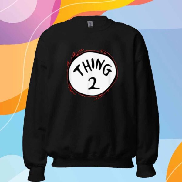 Dr Seuss Thing 2 Emblem Shirt