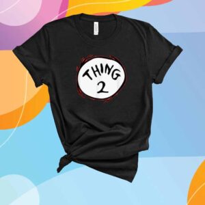 Dr Seuss Thing 2 Emblem Shirt