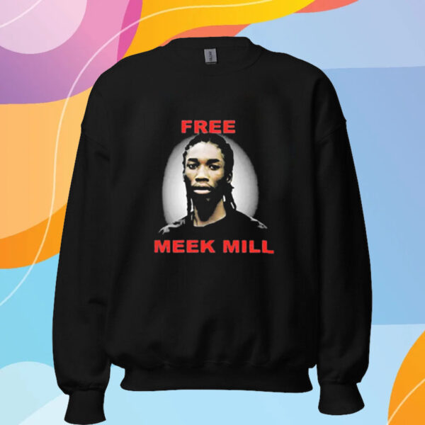 Drake Wearing Free Meek Mill T-Shirt Sweatshirt