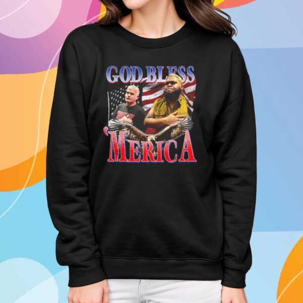 Druski God Bless America T-Shirt Sweatshirt