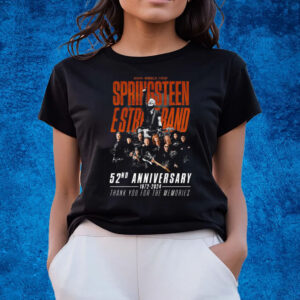 E Street Band And Bruce Springsteen 52 Years Of Memories T-Shirts