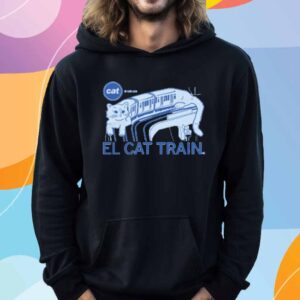 EL CAT TRAIN HEAVYWEIGHT SHIRT