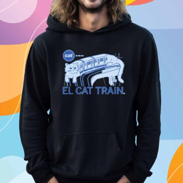 EL CAT TRAIN HEAVYWEIGHT SHIRT