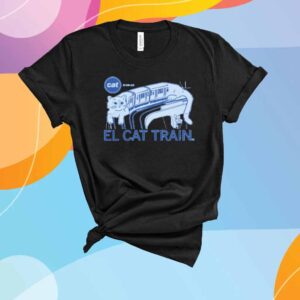 EL CAT TRAIN HEAVYWEIGHT SHIRT