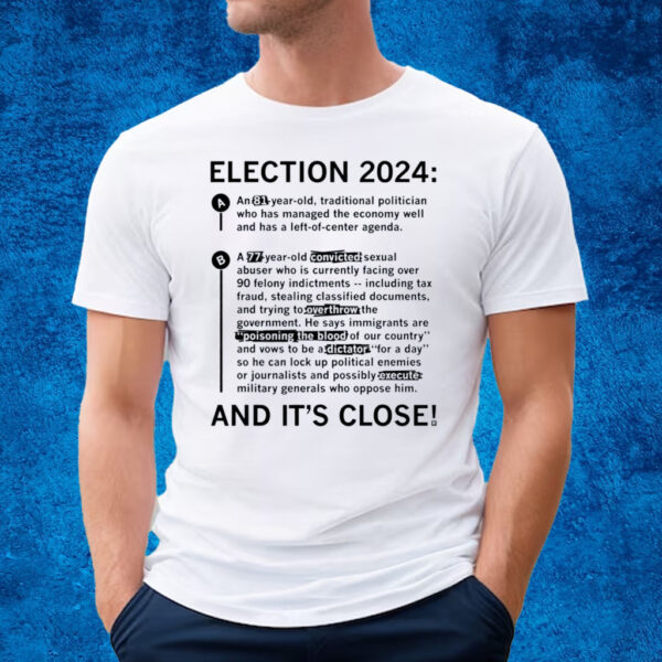 ELECTION 2024 DECISION T-SHIRT