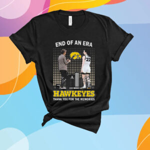 End Of An Era Lisa Bulder Hawkeyes Thank You For The Memories T-Shirt