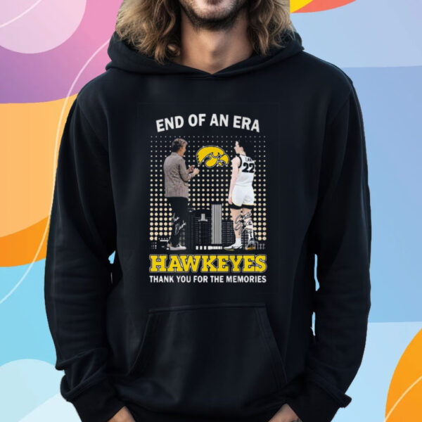 End Of An Era Lisa Bulder Hawkeyes Thank You For The Memories T-Shirt Hoodie