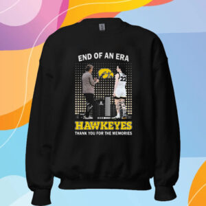 End Of An Era Lisa Bulder Hawkeyes Thank You For The Memories T-Shirt Sweatshirt