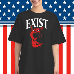 Exist Cat T-Shirt