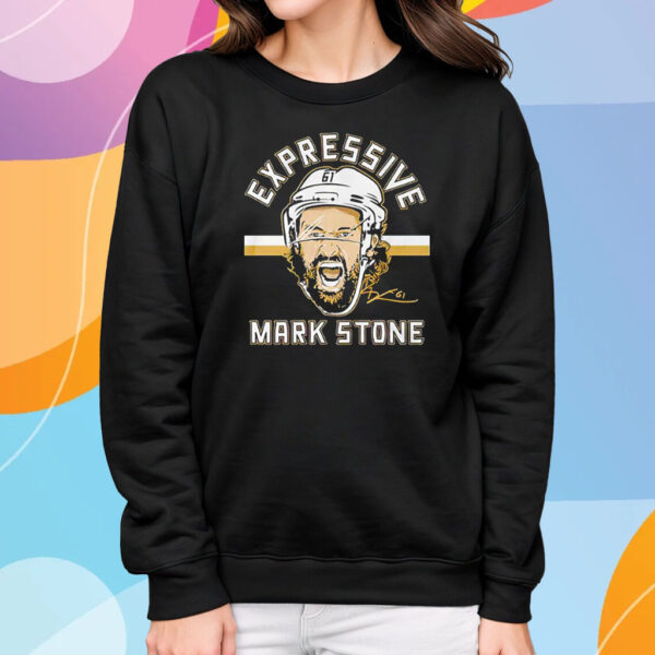 Expressive Mark Stone Vegas Golden Knights Signature Classic Shirt Sweatshirt