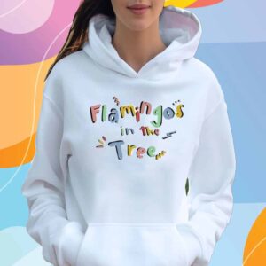 Flamingos In The Tree Of The Summer T-Shirt