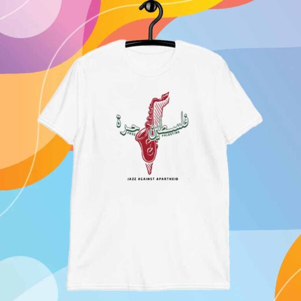 Free Palestine Jazz Against Apartheid Shirt