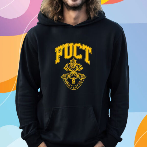 Fuct Vatican City Crest T-Shirt Hoodie