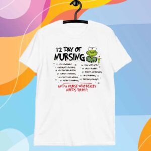 Funny Christmas Nurse T-Shirt