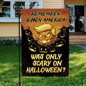 Funny Trump Halloween Flag