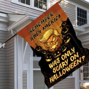 Funny Trump Halloween Flag