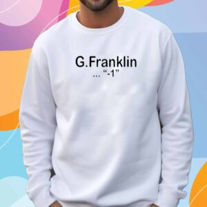 G Franklin '-1' T-Shirt