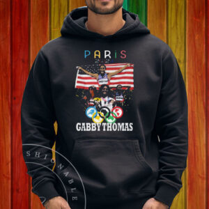 Gabby Thomas Champions Olympics 2024 Paris Shirt