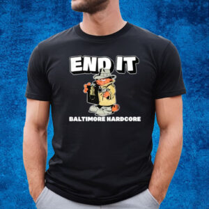 Garfield End It Baltimore Hardcore T-Shirt