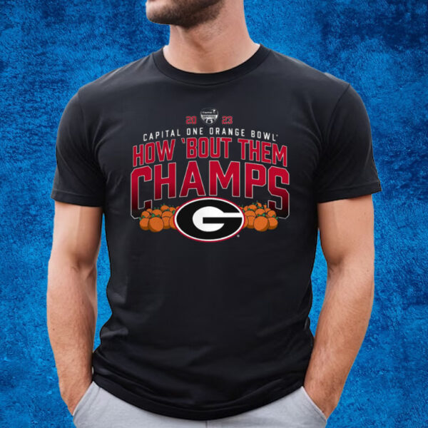 Georgia Bulldogs 2023 Orange Bowl Champions Mindset T-Shirt