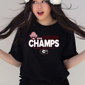 Georgia Bulldogs 2024 Sec Women’s Tennis Champions Locker Room T Shirts