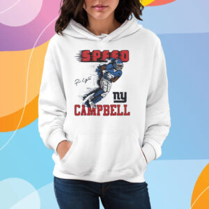 Giants Parris Campbell Signature T-Shirt Hoodie