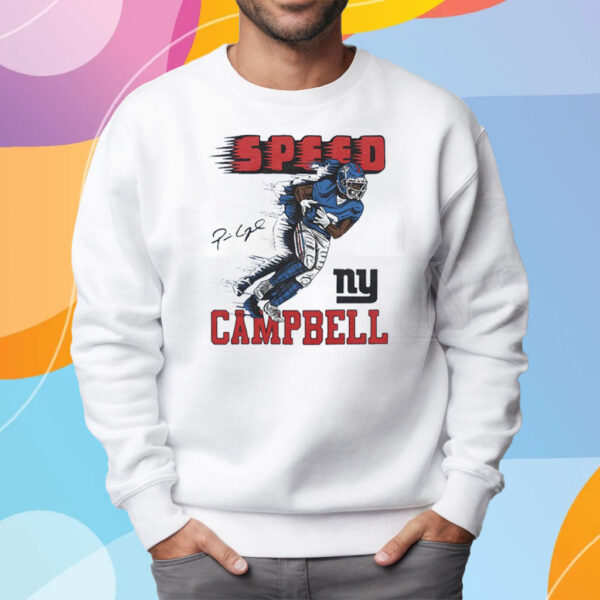 Giants Parris Campbell Signature T-Shirt Sweatshirt