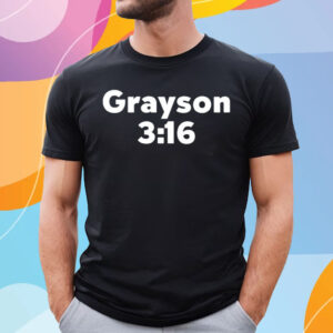 Grayson 3 16 I Just Broke Your Hand T-Shirt