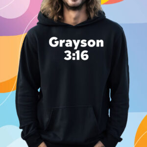 Grayson 3 16 I Just Broke Your Hand T-Shirt Hoodie