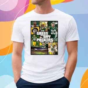 Green Bay Packers Grand Theft Auto T-Shirt