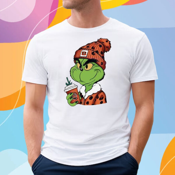 Grinch Boujee Cincinnati Bengals T-Shirt