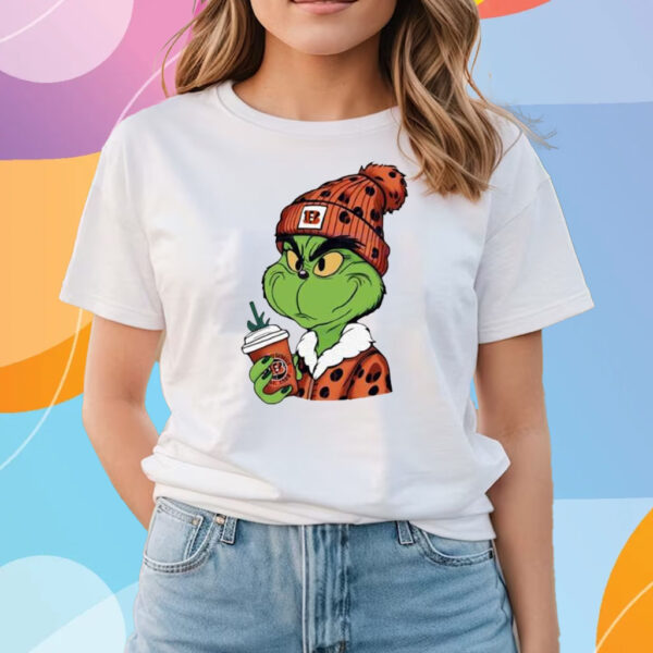 Grinch Boujee Cincinnati Bengals T-Shirts